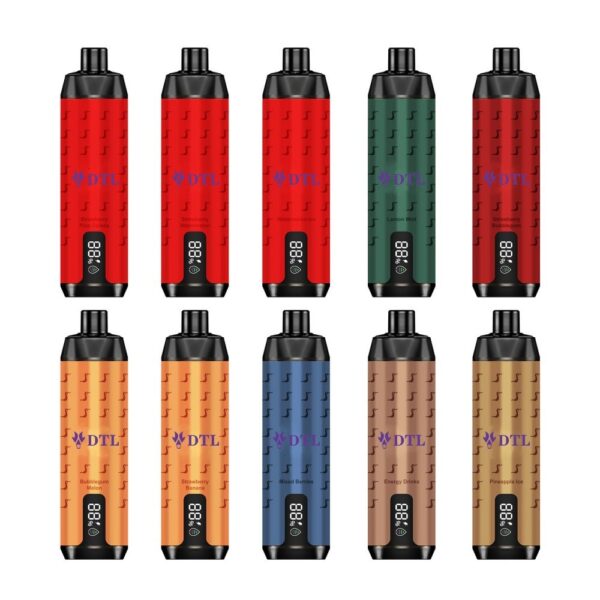 20000 Puffs DL/DTL Disposable Vape Device E-Shisha/Hookah with Screen, Airflow Control and rechargeable - Image 2